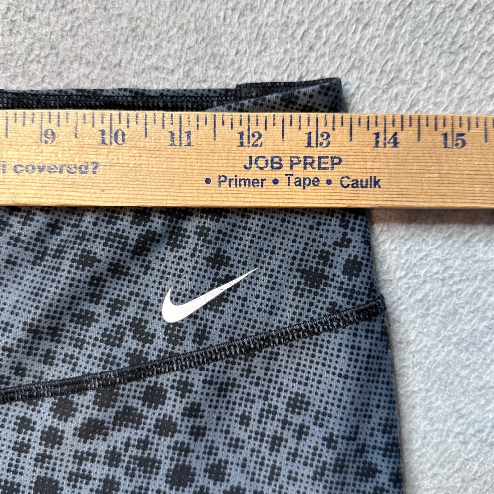 Nike‎ Leggings Womens S Grey Dri-FIT Legend Ten One Animal Print Crop 548495-479 - Picture 7 of 11